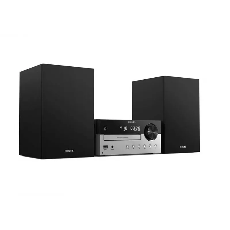 Philips TAM4205 Mikro-HiFi-System 60 W Schwarz, Silber