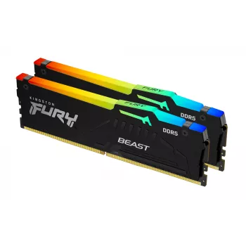 Kingston Technology FURY Beast 64GB 5600MT/s DDR5 CL36 DIMM (Kit of 2) RGB EXPO