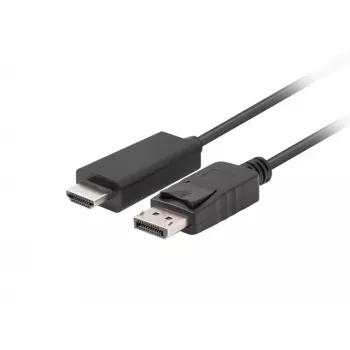 LANBERG DisplayPort(m) V1.1 ->HDMI(m) Kabel 1,8 m Schwarz