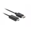 LANBERG DisplayPort(m) V1.1 ->HDMI(m) Kabel 1,8 m Schwarz