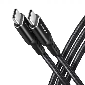 USB-Kabel Axagon BUCM-CM10AB USB 2.0 1m USB C Schwarz