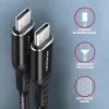 USB-Kabel Axagon BUCM-CM10AB USB 2.0 1m USB C Schwarz