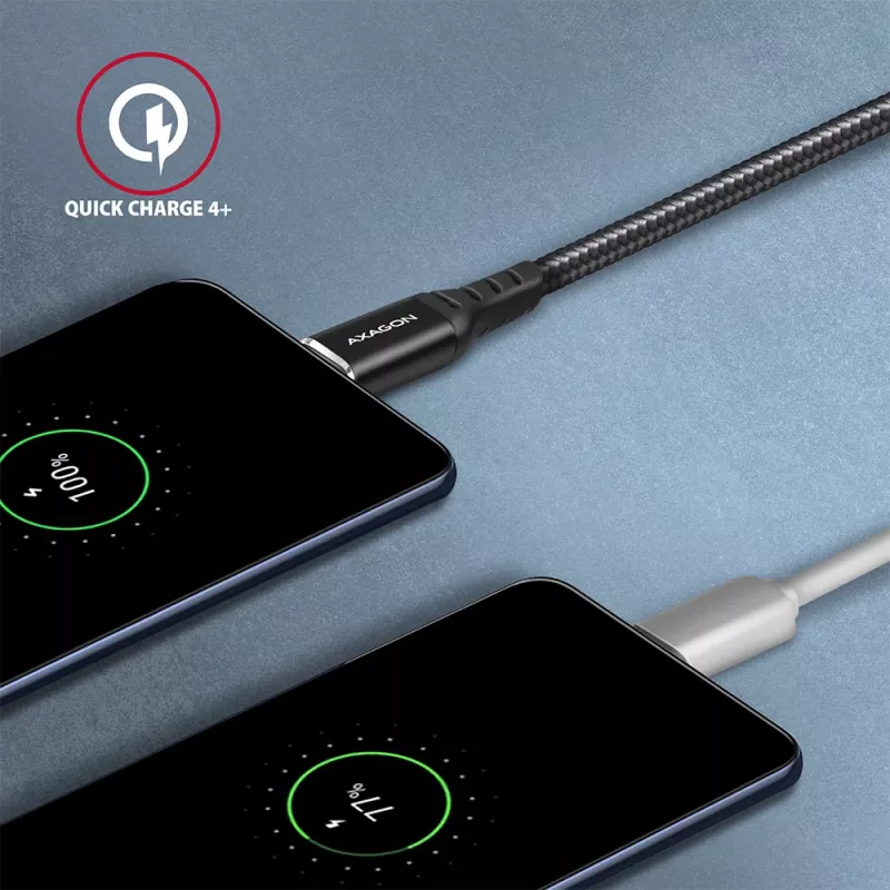 USB-Kabel Axagon BUCM-CM30AB USB 2.0 3 m USB C Schwarz