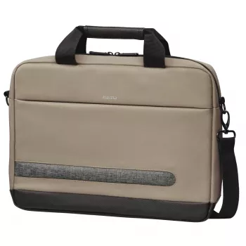 Hama Terra 00217234 Laptoptasche 33,8 cm (13,3 Zoll), Tragegriff, Schultergurt, recyceltes Polyester, beige