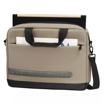 Hama Terra 00217234 Laptoptasche 33,8 cm (13,3 Zoll), Tragegriff, Schultergurt, recyceltes Polyester, beige