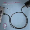 USB-Kabel Axagon BUCM3-AM10AB USB 3.2 Gen 1 1 m USB C USB A Schwarz