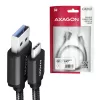 USB-Kabel Axagon BUCM3-AM10AB USB 3.2 Gen 1 1 m USB C USB A Schwarz