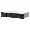 QNAP TS-864EU-RP-8G NAS/Storage Server Rack (2U) Intel® Celeron® N5095 8 GB DDR4 0 TB QNAP Turbo System Schwarz