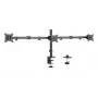 Gembird MA-D3-01 verstellbarer Tischhalter für 3 Monitore, 17–27 Zoll, bis 7 kg