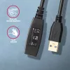 Axagon ADR-305 USB 3.2 Gen 1 A-M -> A-F aktives Verlängerungs-/Repeaterkabel 5 m