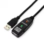 Axagon ADR-205 USB 2.0 A-M -> A-F aktives Verlängerungs-/Repeaterkabel 5m