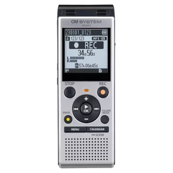 OLYMPUS IMAGE SYSTEMS Diktiergerät Ws-882 Stereo 4GB Silber mit Batterien
