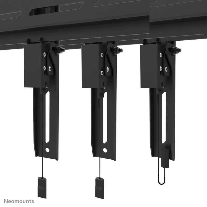 Neomounts WL30S-950BL19 Schwerlast-Wandhalterung 55-115 Zoll - fest - abschließbar - Quer- und Hochformat