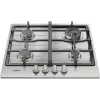 Whirlpool TGML 661 IX R Edelstahl Einbau 58 cm Gas 4 Zone(n)