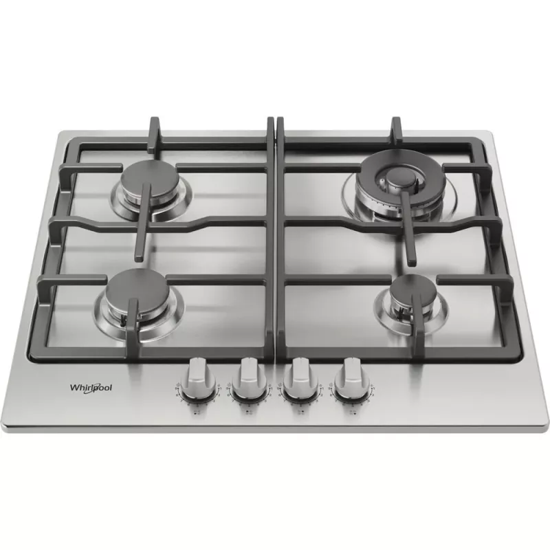 Whirlpool TGML 661 IX R Edelstahl Einbau 58 cm Gas 4 Zone(n)