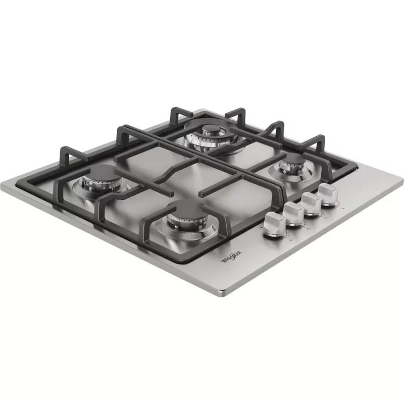 Whirlpool TGML 661 IX R Edelstahl Einbau 58 cm Gas 4 Zone(n)