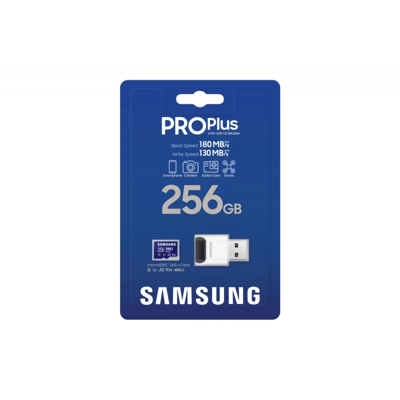 Samsung MB-MD256S 256 GB MicroSDXC UHS-I Class 10