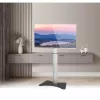 Techly ICA-TR39 TV-Standfuß, 32–70 Zoll, 40 kg, VESA 800x400, Schwarz/Silber