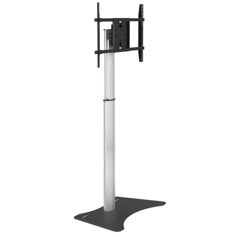 Techly ICA-TR39 TV-Standfuß, 32–70 Zoll, 40 kg, VESA 800x400, Schwarz/Silber