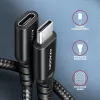 Axagon BUCM32-CF10AB SPEED+ USB-C USB 20Gbps Verlängerungskabel 1 m