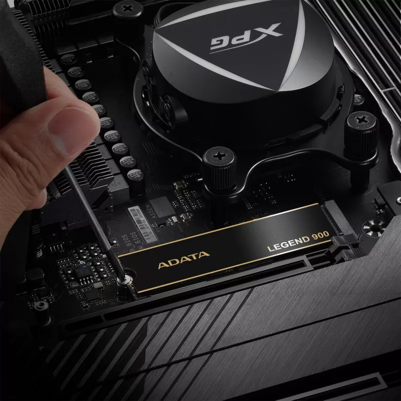 SSD M.2 2280 ADATA LEGEND 900 512 GB PCIe 4.0 NVMe 7000/5400 MB/s, TBW 1200, AES-Hardwareverschlüsselung