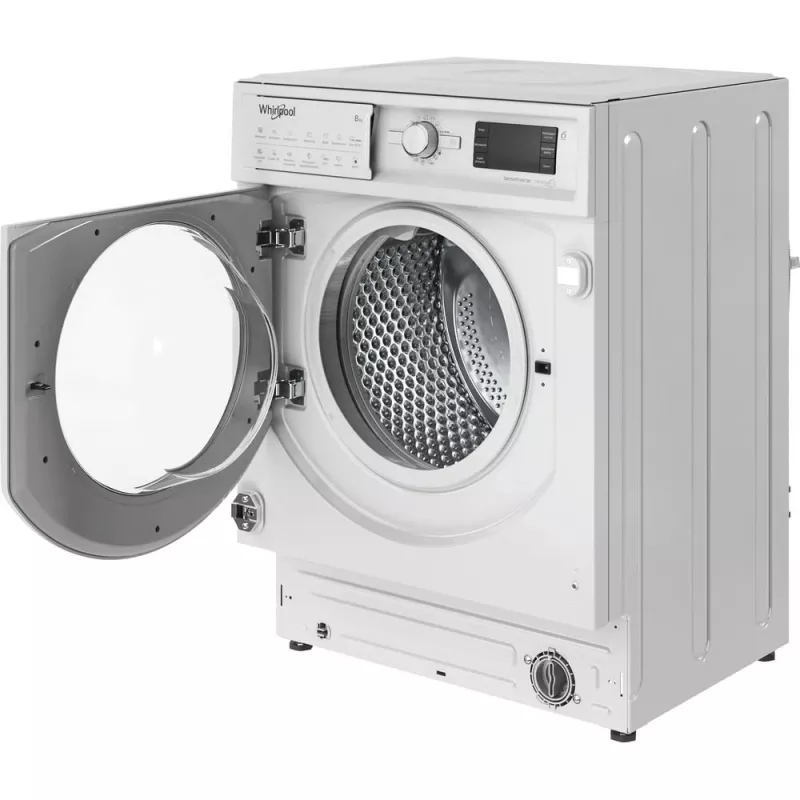 Whirlpool BI WMWG 81485 PL Einbau-Waschmaschine, Frontlader, 8 kg, 14 Programme, Energieklasse B, weiß