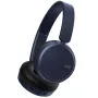 JVC HA-S36W-A-U kabellose Kopfhörer, Bluetooth, Multipoint, 35 h Wiedergabezeit, eingebautes Mikrofon, USB-C, blau