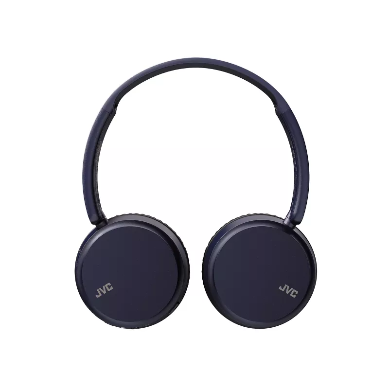 JVC HA-S36W-A-U kabellose Kopfhörer, Bluetooth, Multipoint, 35 h Wiedergabezeit, eingebautes Mikrofon, USB-C, blau