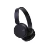 JVC HA-S36W-A-U kabellose Kopfhörer, Bluetooth, Multipoint, 35 h Wiedergabezeit, eingebautes Mikrofon, USB-C, blau