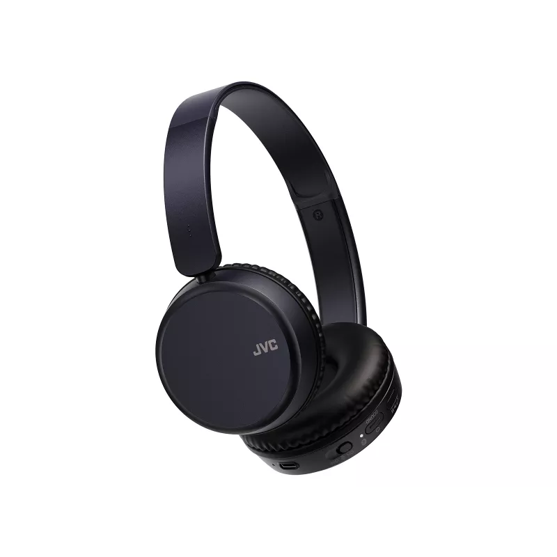 JVC HA-S36W-A-U kabellose Kopfhörer, Bluetooth, Multipoint, 35 h Wiedergabezeit, eingebautes Mikrofon, USB-C, blau