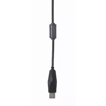 Gembird MUS-UL-02 beleuchtete USB-Maus, 6 Tasten, schwarz