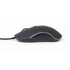 Gembird MUS-UL-02 beleuchtete USB-Maus, 6 Tasten, schwarz