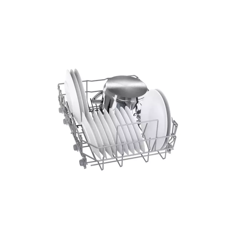 Einbau-Geschirrspüler Bosch Serie 2 SPV2HMX42E 45 cm schmal, 10 Maßgedecke, 46 dB, Energieeffizienzklasse E