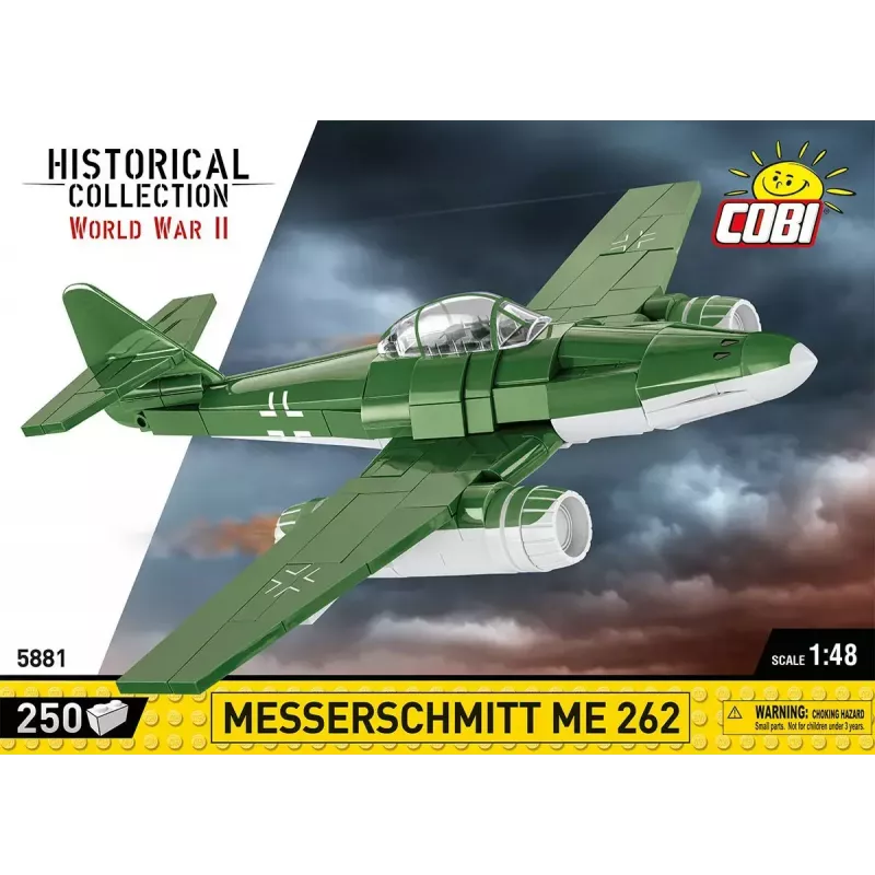 Konstruktionsspielzeug Cobi Messerschmitt Me 262 Modellbausatz 500 Teile
