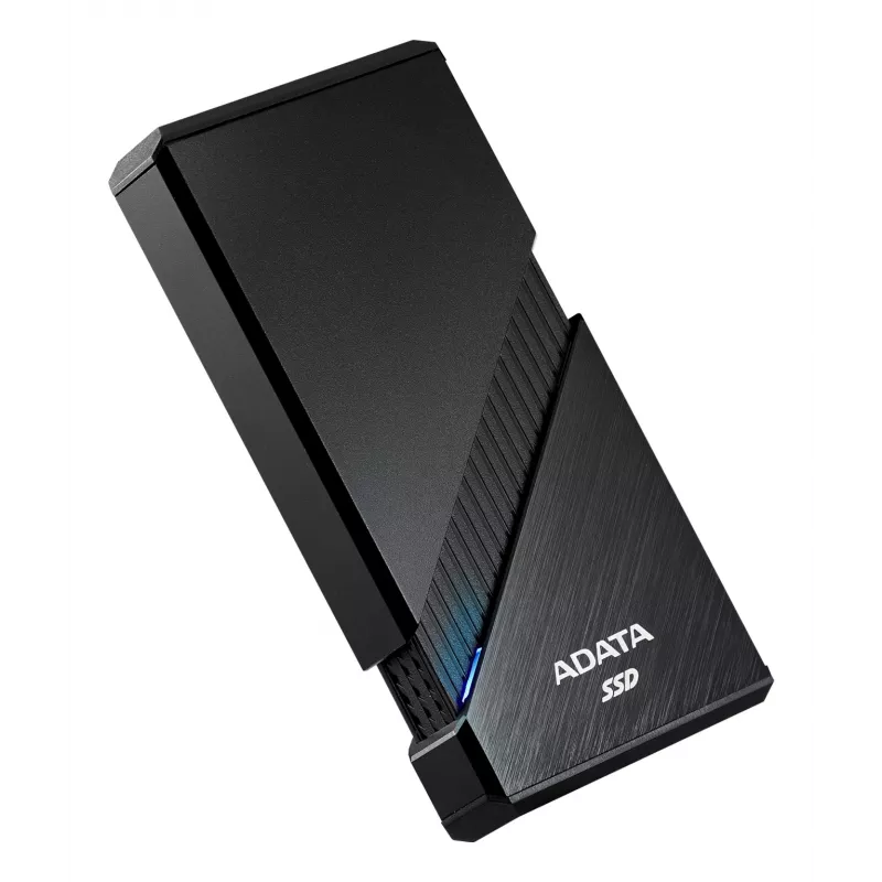 ADATA SE920 Portable SSD, 1 TB, USB4, Schwarz