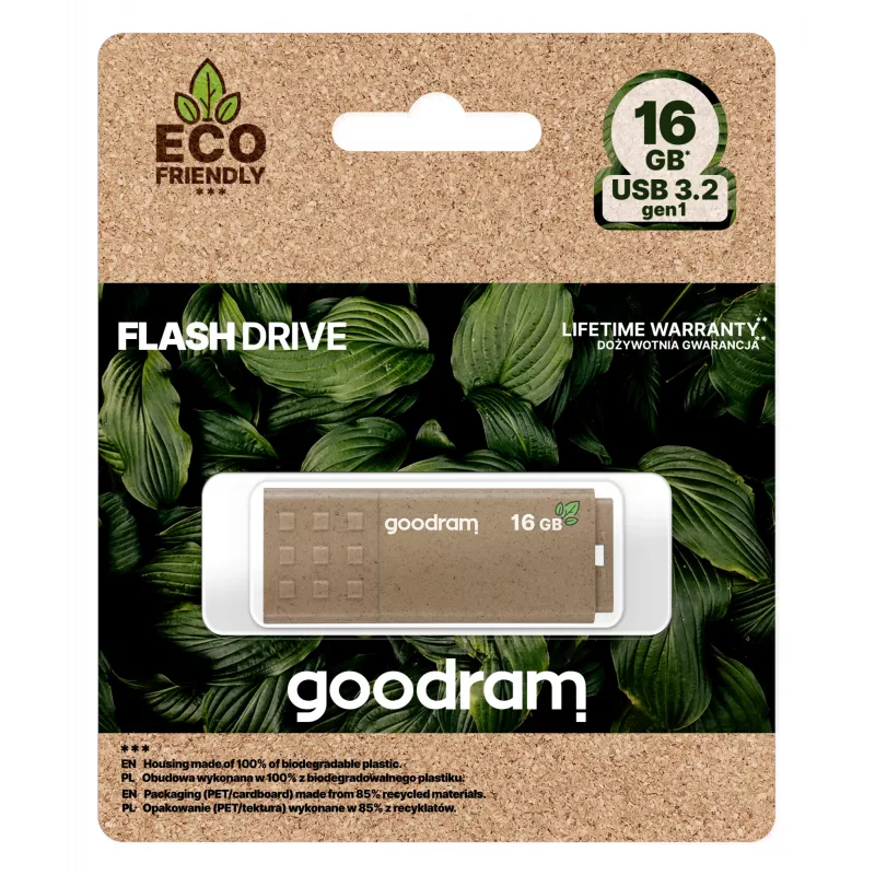 USB-Stick GOODRAM UME3 16 GB USB Typ-A 3.2 Gen 1 (USB 3.0), braun, 60 MB/s Lesen, 20 MB/s Schreiben