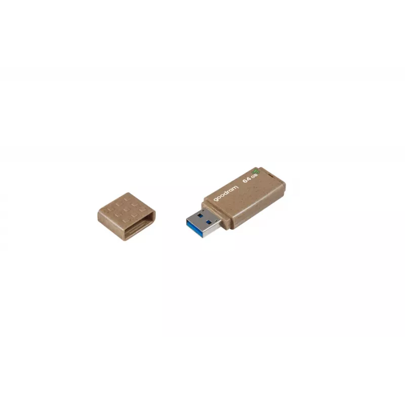 USB-Stick GOODRAM UME3 64 GB, USB Typ-A 3.2 Gen 1, Lesen 60 MB/s, Schreiben 20 MB/s, braun