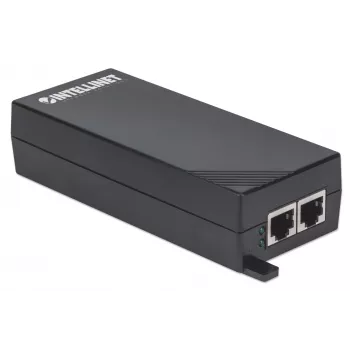 Intellinet Gigabit High-Power PoE+ Injector, 1 x 30 W Port, IEEE 802.3at/af-konform, Kunststoffgehäuse