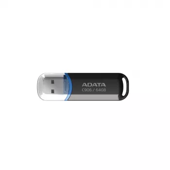 USB-Flash-Laufwerk ADATA C906 64 GB USB Typ-A 2.0, schwarz, mit Kappenschutz
