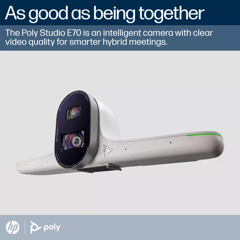 Smart Camera POLY Studio E70 20 MP 4K Ultra HD Weiß