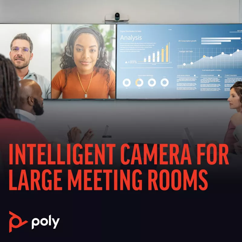 Smart Camera POLY Studio E70 20 MP 4K Ultra HD Weiß