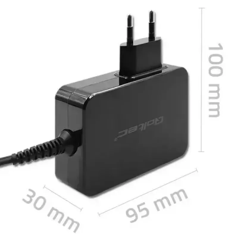 Ladegerät Qoltec 52388 Indoor Fast Charging 20V 5A Schwarz