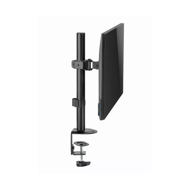 GEMBIRD Schreibtischmontierter Einzelmonitorarm, 17 Zoll – 32 Zoll