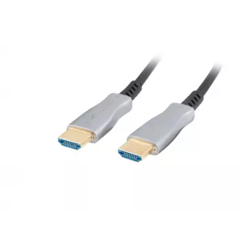 LANBERG HDMI-Kabel M/m V2.0 Optical Aoc - 10m Schwarz