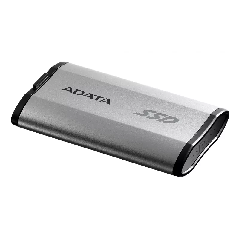 Tragbare SSD ADATA SD810 4 TB, USB Type-C, USB 3.2 Gen 2x2, 2000 MB/s Lesen/Schreiben, IP68 Aluminiumgehäuse