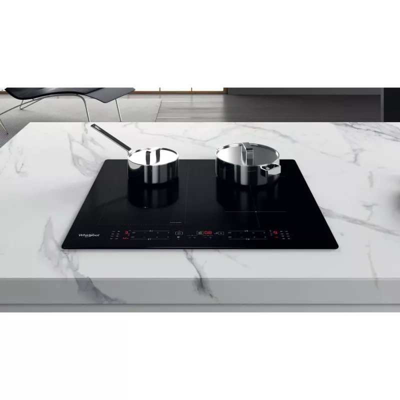 Whirlpool WL B3360 NE Schwarz Einbau 59 cm Zonen-Induktionskochfeld 4 Zone(n)