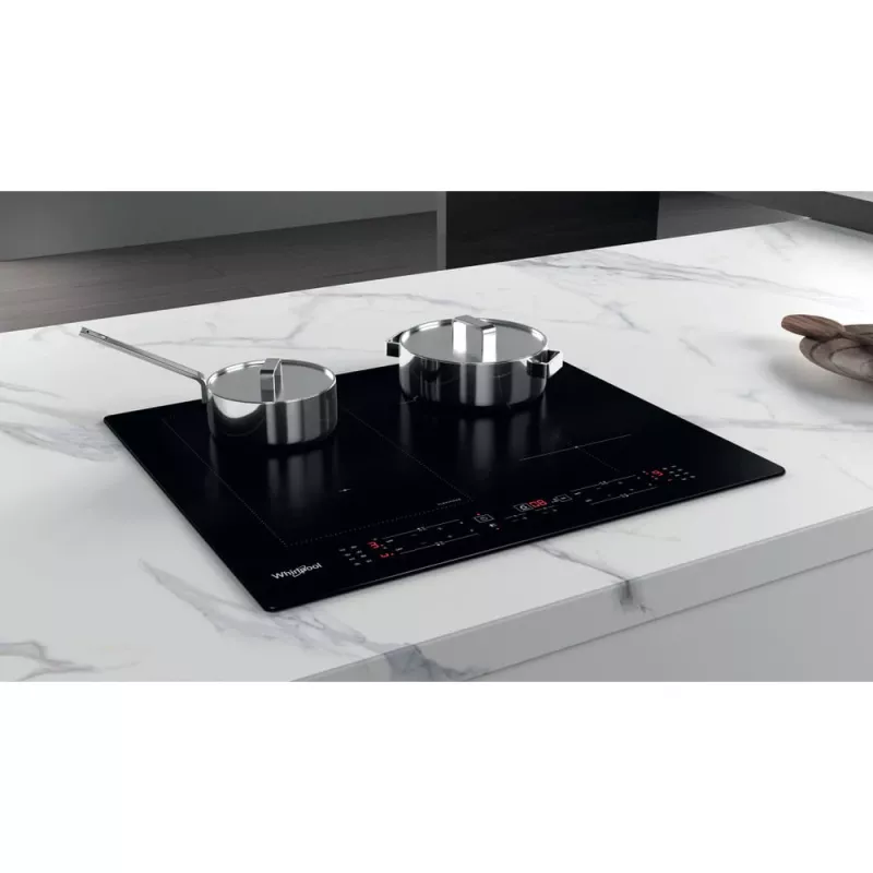 Whirlpool WL B3360 NE Schwarz Einbau 59 cm Zonen-Induktionskochfeld 4 Zone(n)