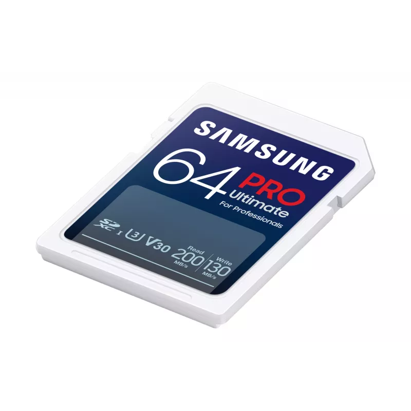 Flash-Speicher Samsung 64 GB SDXC UHS-I Class 3 PRO Ultimate