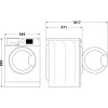 Whirlpool FFS7259BEE Waschmaschine Frontlader 7 kg 1151 U/min Weiß