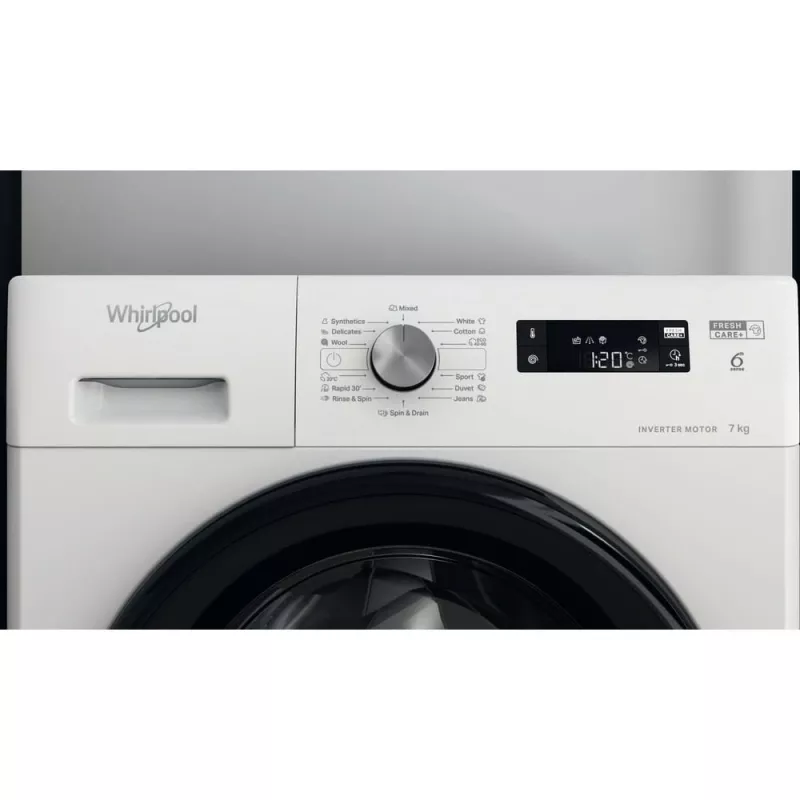 Whirlpool FFS7259BEE Waschmaschine Frontlader 7 kg 1151 U/min Weiß
